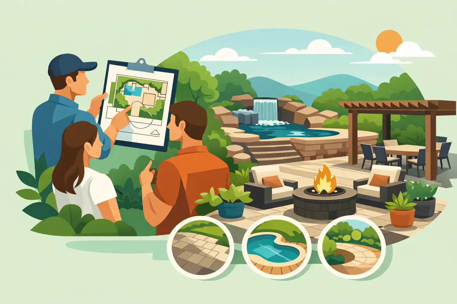 What a Backyard Hardscape Design Consultation Covers