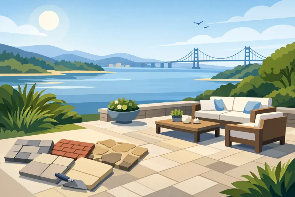 How to Select Patio Pavers for Bay Area Homes