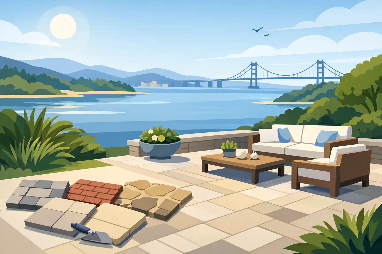 How to Select Patio Pavers for Bay Area Homes