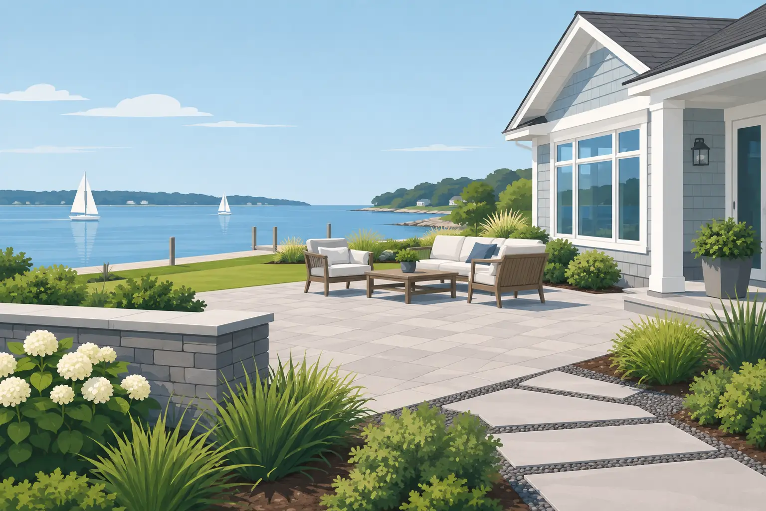 Residential Hardscape Planning Guide for Bay Homes