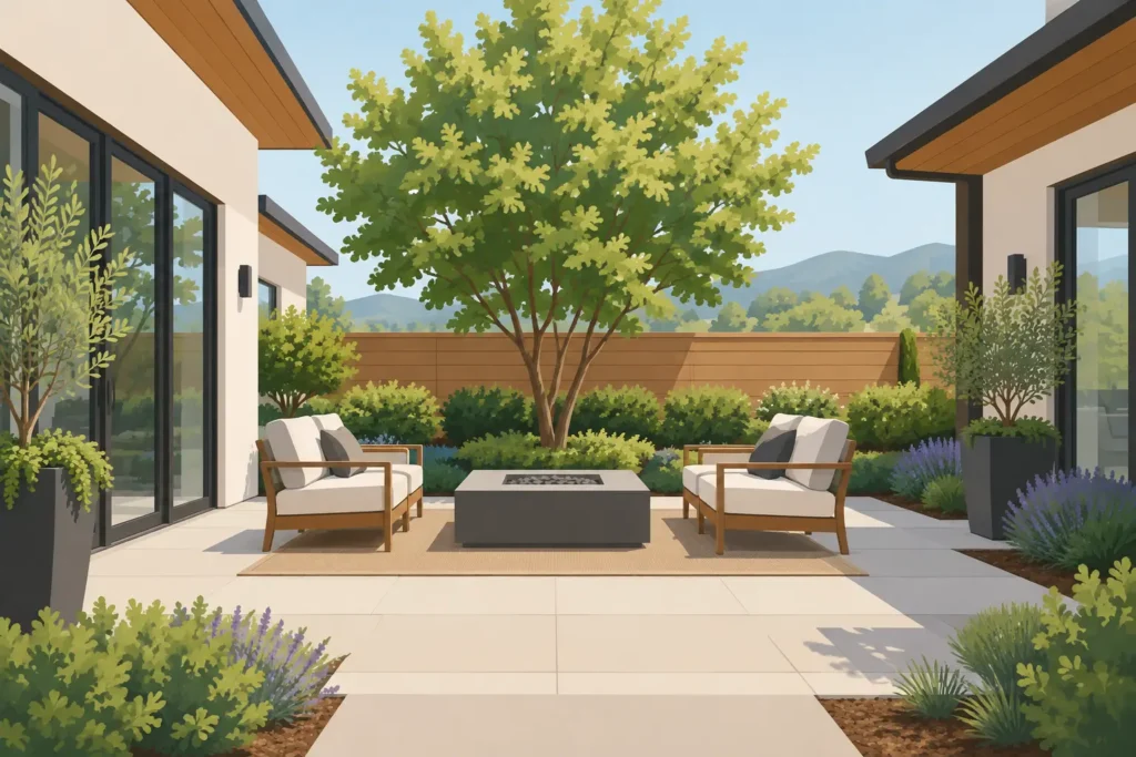 A Walnut Creek Courtyard Example That Works