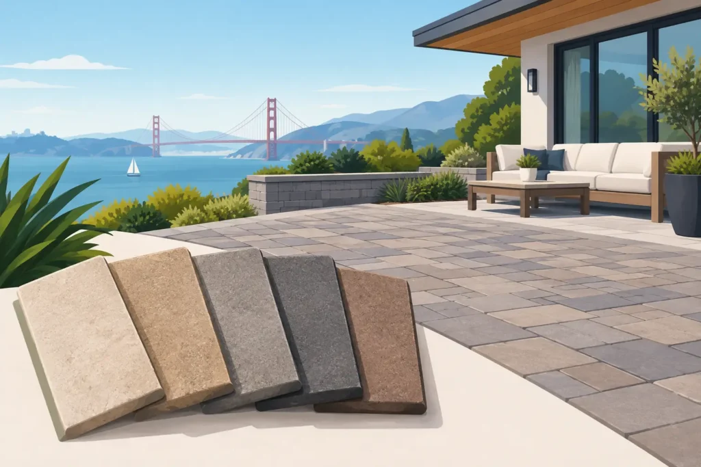 Belgard Paver Color Selection for Bay Area Homes
