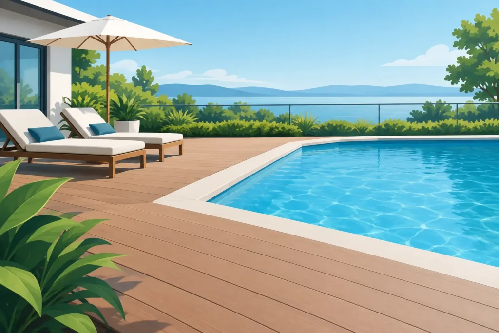 Durable Pool Decking That Looks Beautiful Longer