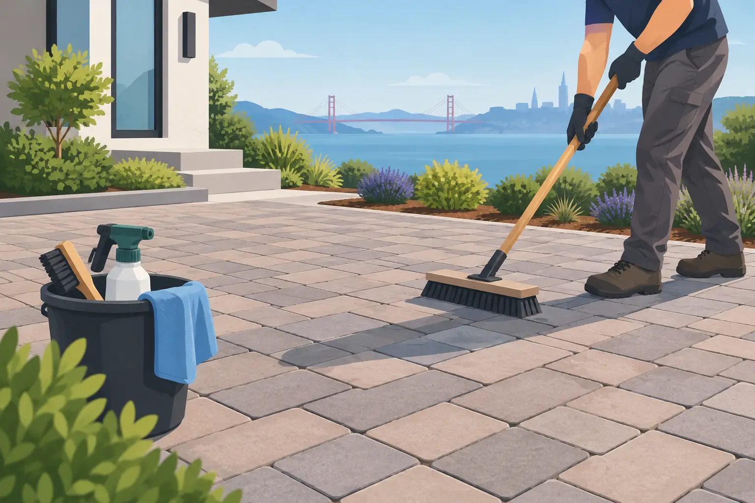 Interlocking Pavers Maintenance Guide for Bay Area Homes