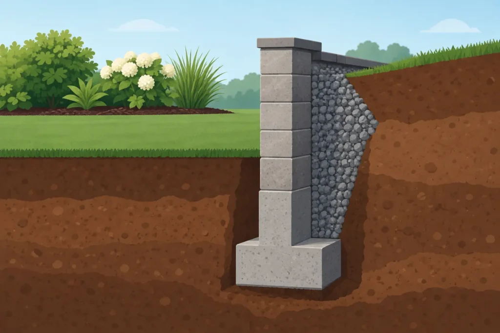 Wall Footing Depth: What Your Landscape Needs